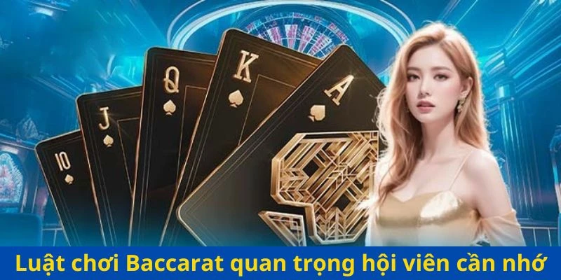 Luật chơi Baccarat quan trọng hội viên cần nhớ